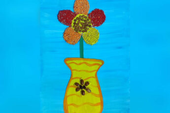 цветок в вазе